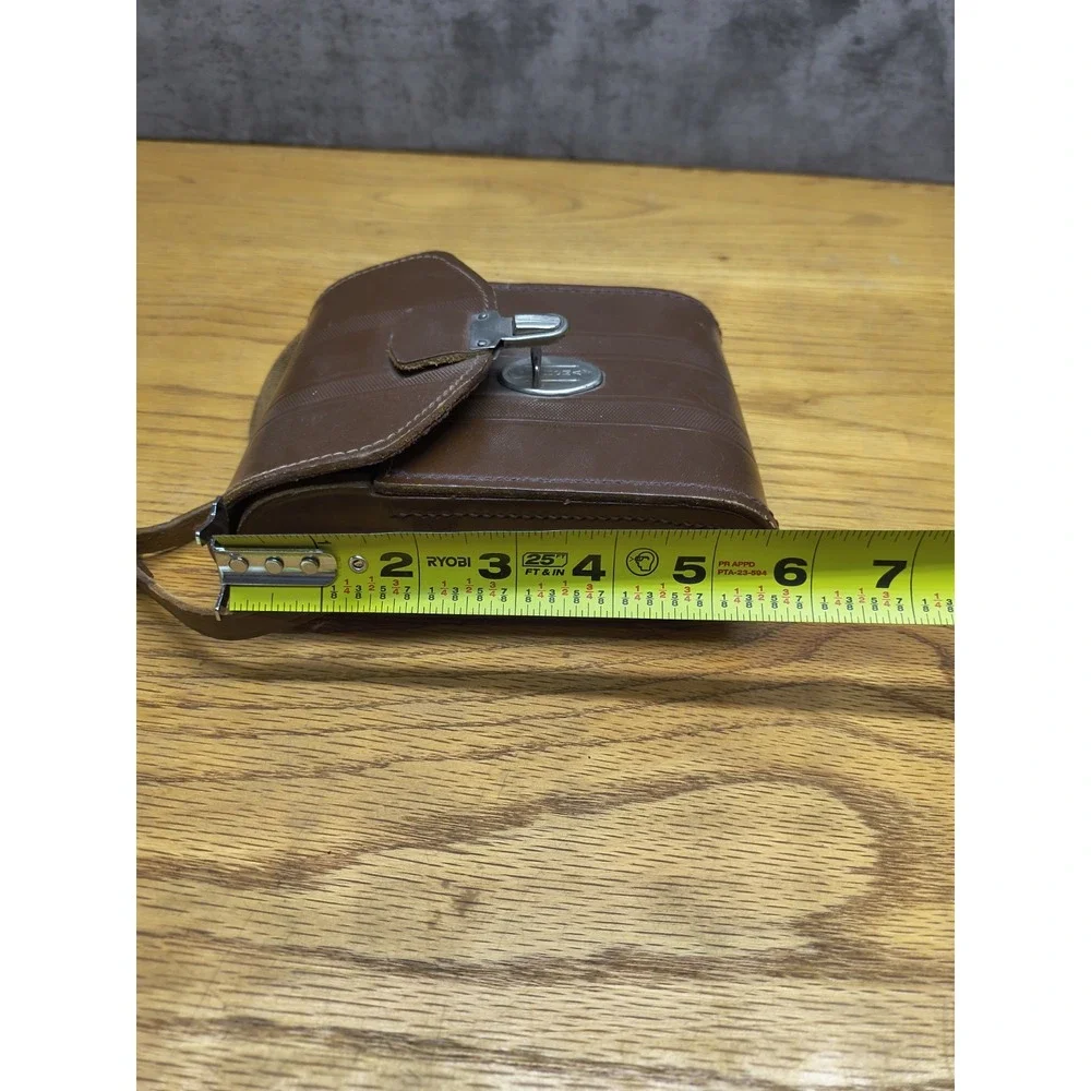 VINTAGE Leather English HOMA Case with carrying strap‎